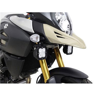 Supporti montaggio faretti anteriori per Suzuki V-Strom DL1000 '14- DENALI LAH.05.10200