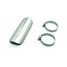 Protezione silenziatore acciaio inox - diam.40-55mm (piena) DAYTONA