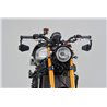 Specchietto bar-end a manubrio in alluminio D-MIRROR, E-MARKED Daytona