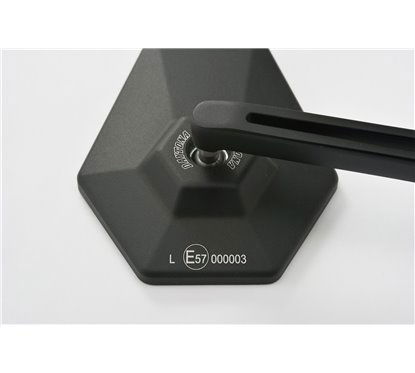 Specchietto in alluminio ROD, E-MARKED