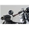 Specchietti manubrio moto bar-end corti, ABS + alluminio, E-MARKED (coppia)