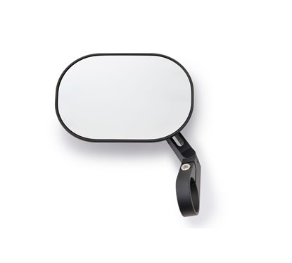 Specchietto alluminio D-MIRROR-16, VF2/BAREND corto, omologato ECE