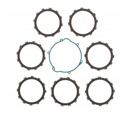 Kit Dischi Frizione guarniti con Guarnizione Coperchio Frizione P40230004 ATHENA