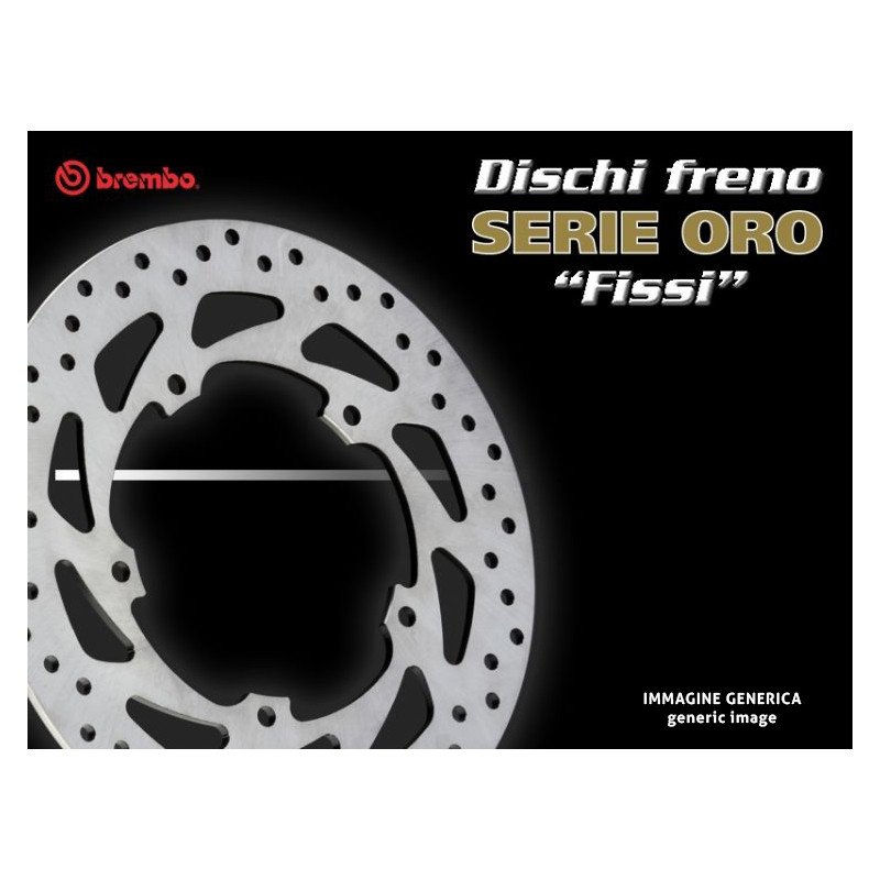 Brembo oro series fixed brake disc 68B40710