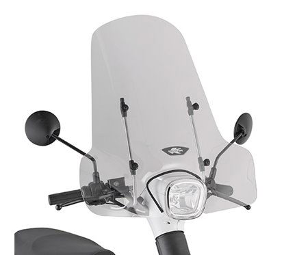 Kit attacchi parabrezza 107AK per Askoll ES1 2019-2022 - KP-A9030AK Kappa