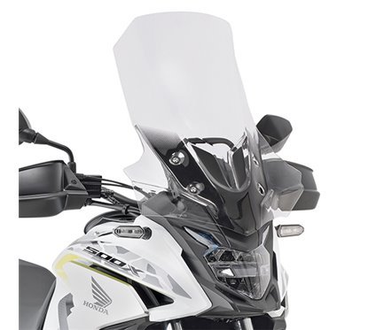 Cupolino trasparente 58 x 45 cm (H x L) per Honda CB 500 X 2019-2022