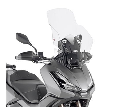Parabrezza trasparente 65 x 50 cm (H x L) per Honda ADV 350 2022