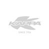 Coppia valige moto MONOKEY® KFORCE color nero in alluminio da 37 lt - KP-KFR37BPACK2 Kappa
