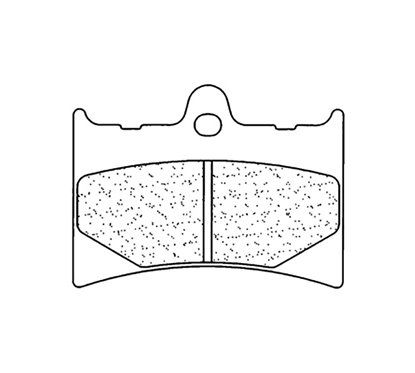 Pastiglie freno anteriori CL BRAKES - SGR-642398-A3+-A
