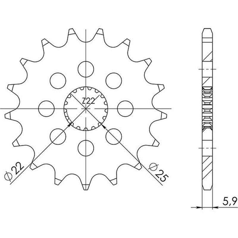 Pignone S Ac P520-D17 SPROCKETS - SGR-54.6120117
