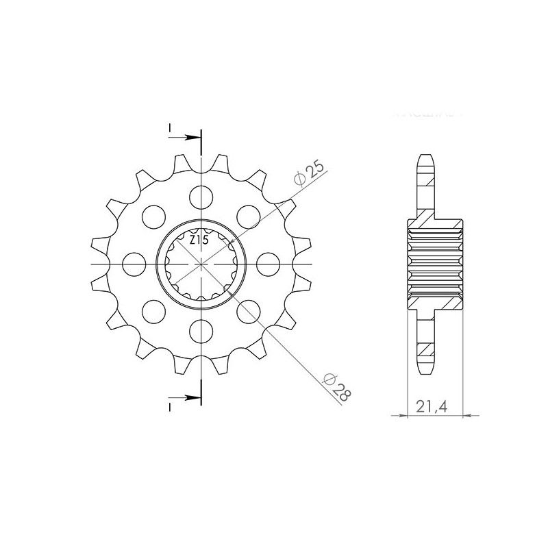 Pignone S+2 Ac P525-D16 SPROCKETS - SGR-54.3760016