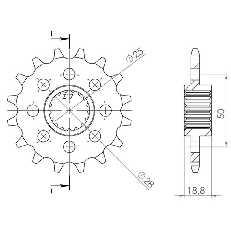 Pignone S Ac P525-D15 SPROCKETS - SGR-54.6160015
