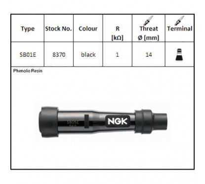ATTACCO CANDELA NGK SB01E