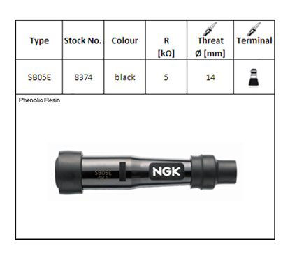 ATTACCO CANDELA NGK SB05E