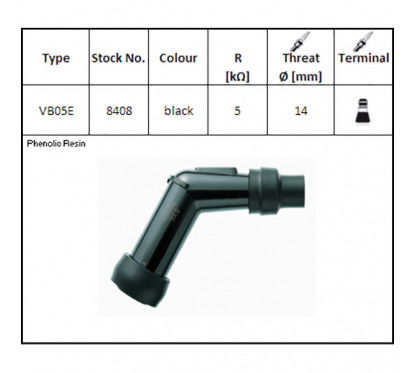 ATTACCO CANDELA NGK VB05E
