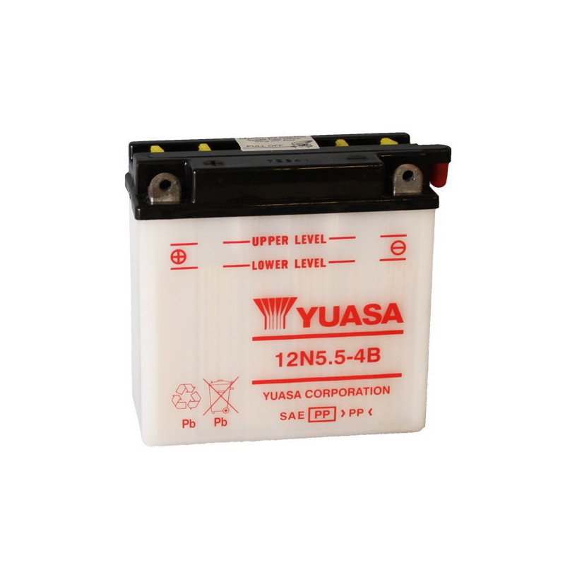 batteria 12V/6AH YUASA - 12N5.5-4B