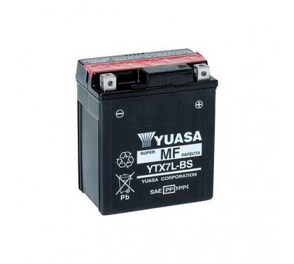 batteria 12V/6AH sigillata YUASA - YTX7L-BS