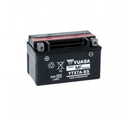 batteria 12V/6AH sigillata YUASA - YTX7A-BS