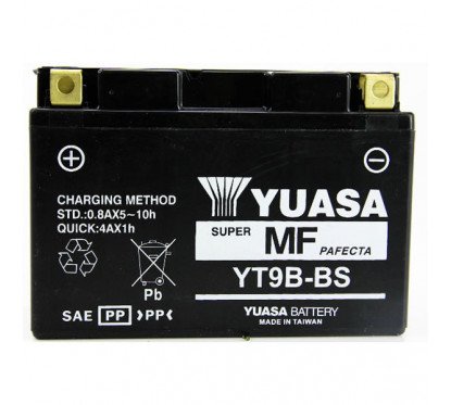 battery 12V/8AH sealed and activated YUASA - YT9B-BS
