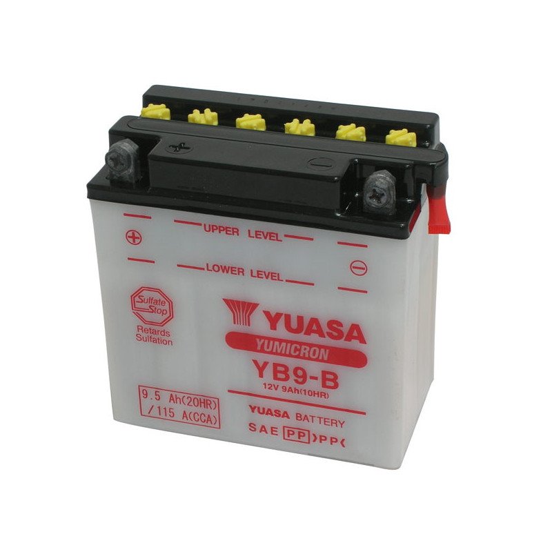 battery 12V/9AH special starter YUASA - YB9-B