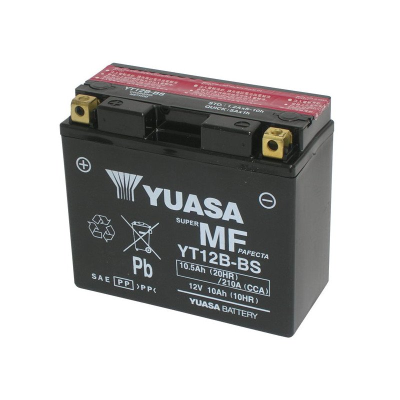 battery 12V/10AH sealed YUASA - YT12B-BS