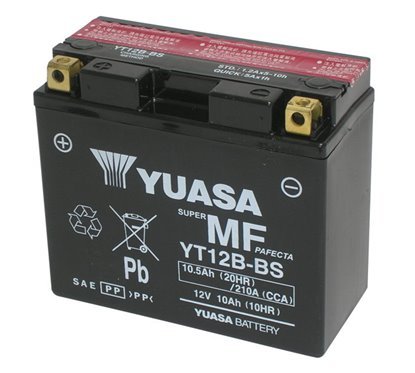 battery 12V/10AH sealed YUASA - YT12B-BS