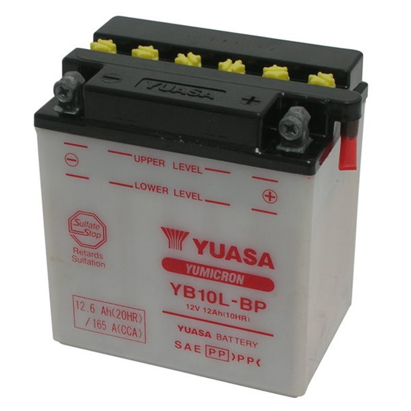 battery 12V/12AH special starter YUASA - YB10L-BP