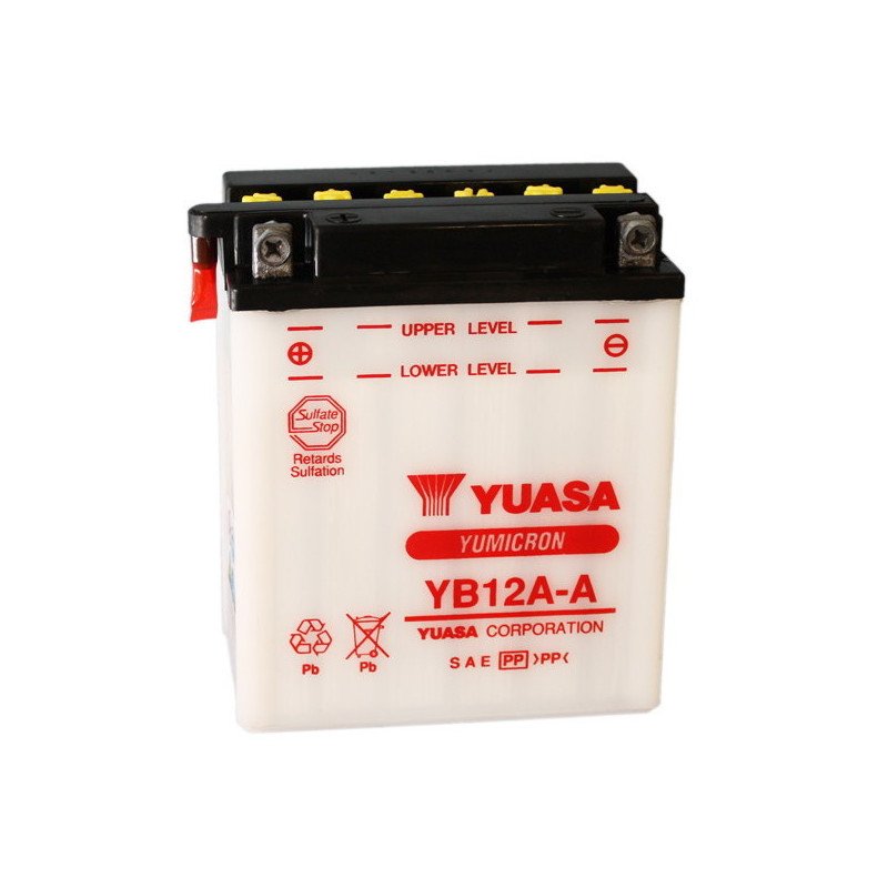 batteria 12V/12AH speciale avviamento YUASA - YB12A-A