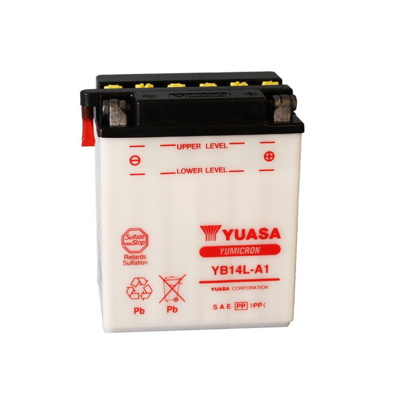 battery 12V/14AH special starter YUASA - YB14L-A1