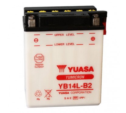 batteria 12V/14AH speciale avviamento YUASA - YB14L-B2