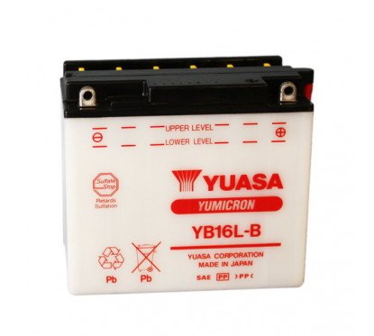 battery 12V/19AH special starter YUASA - YB16L-B