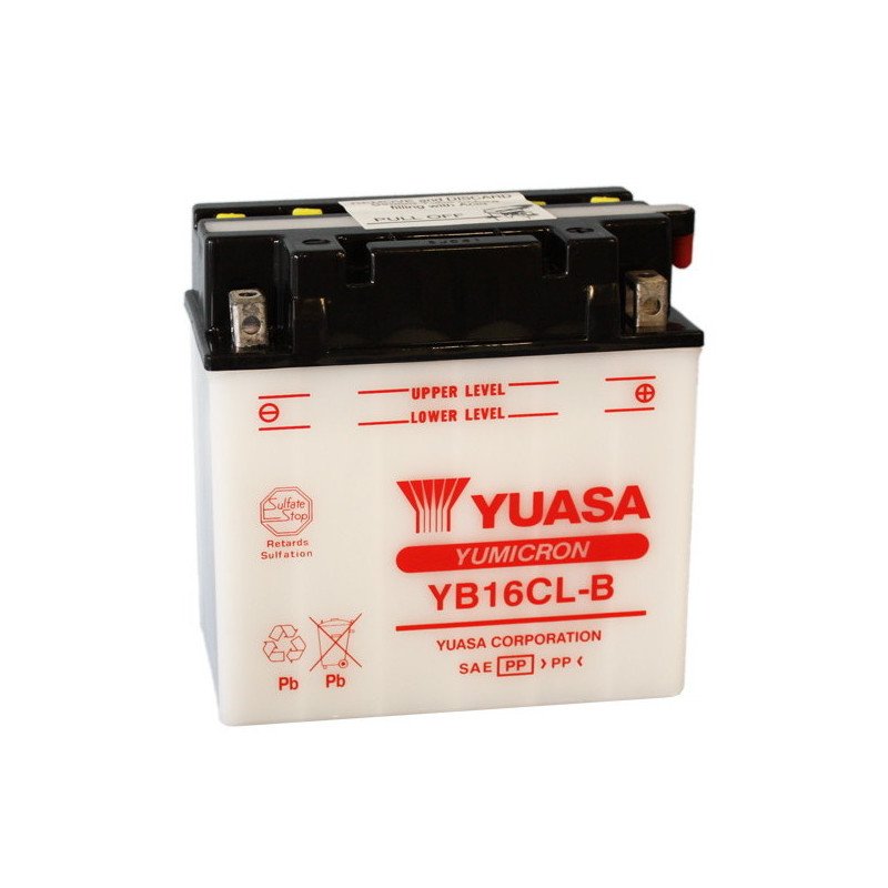 batteria 12V/19AH speciale avviamento YUASA - YB16CL-B