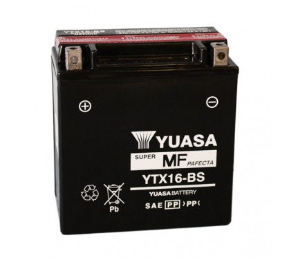 batteria 12V/14AH sigillata YUASA - YTX16-BS
