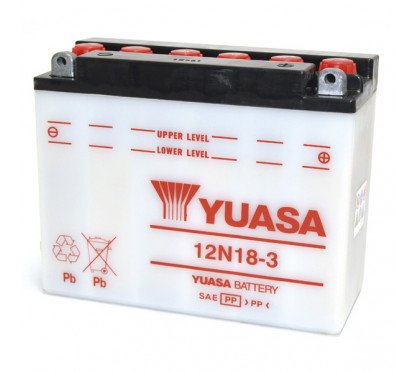 batteria 12V/18AH YUASA - 12N18-3