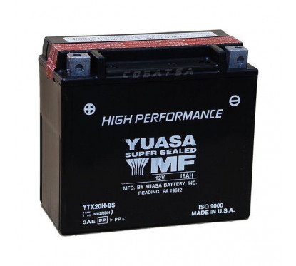 battery 12V/18AH sealed YUASA - YTX20H-BS