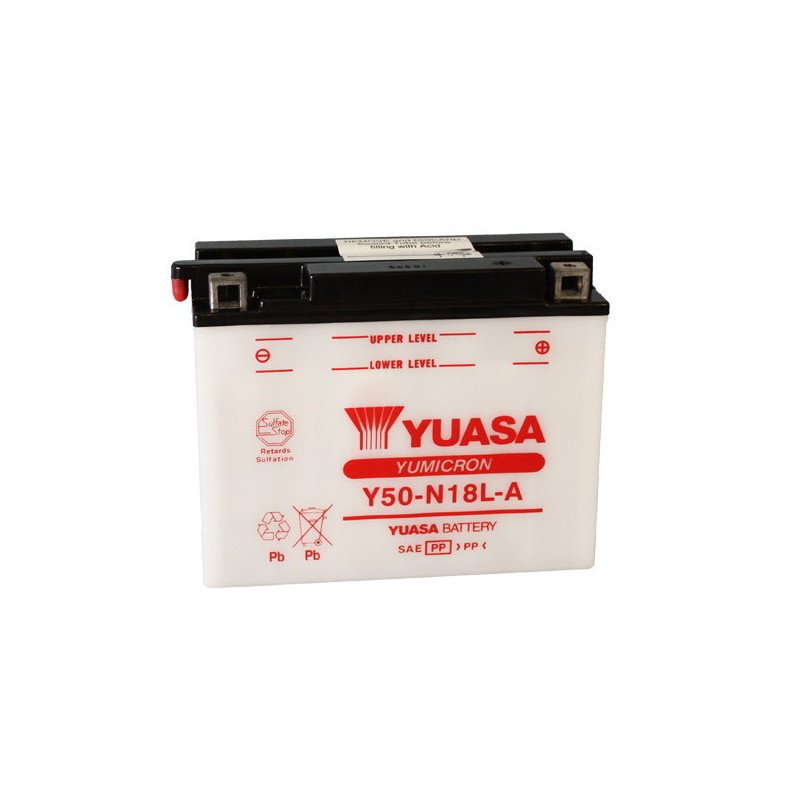 batteria 12V/20AH speciale avviamento YUASA - Y50-N18L-A