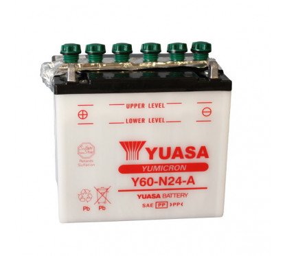 batteria 12V/28AH speciale avviamento YUASA - Y60-N24-A