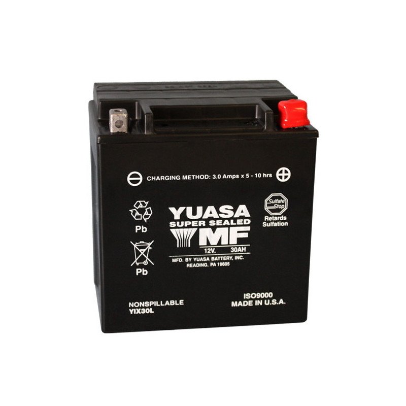 batteria 12V/27,5AH sigillata YUASA - YIX30L