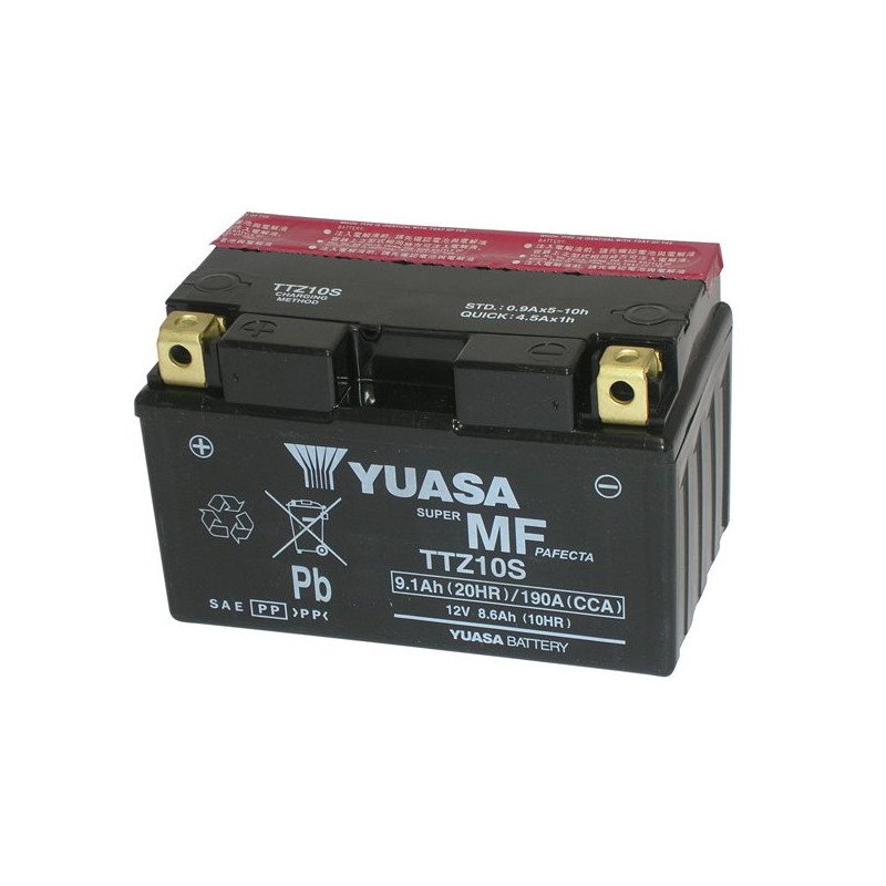 batteria 12V/8,6AH sigillata pronta all'uso YUASA - TTZ10S