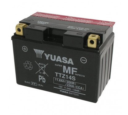 batteria 12V/11,2AH sigillata YUASA - TTZ14S