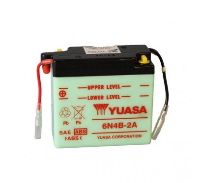 battery 6V/4AH YUASA - 6N4B-2A