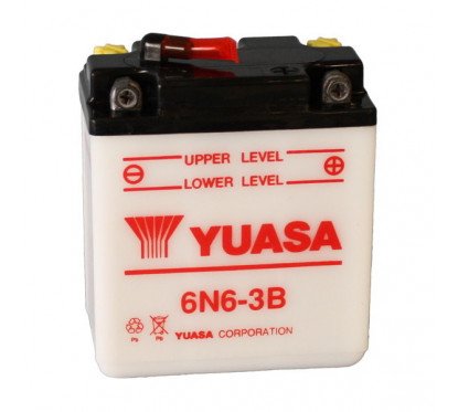 battery 6V/6AH YUASA - 6N6-3B