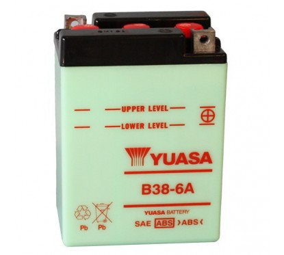 batteria 6V/14AH YUASA - B38-6A