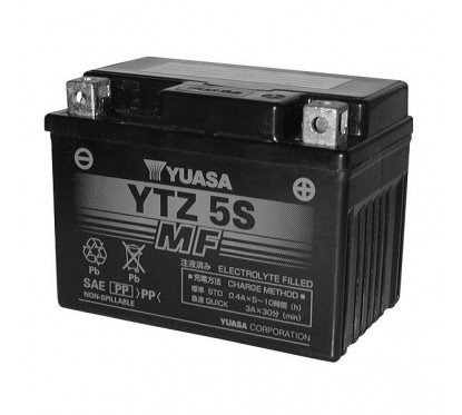 batteria 12V/3,5AH sigillata pronta all'uso YUASA - YTZ5S