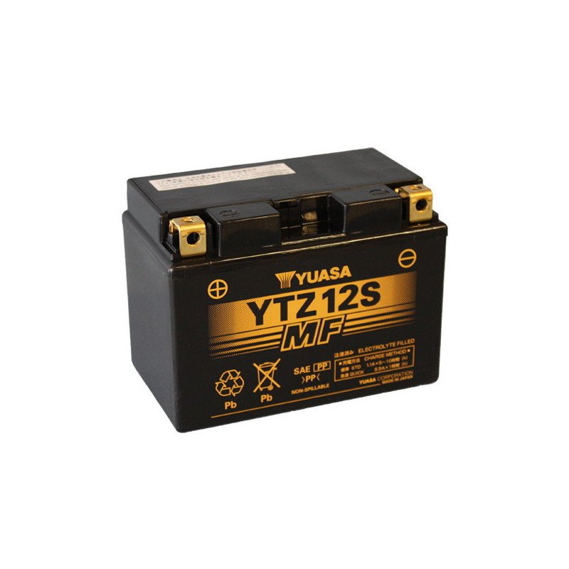 batteria 12V/11AH sigillata pronta all'uso YUASA - YTZ12S