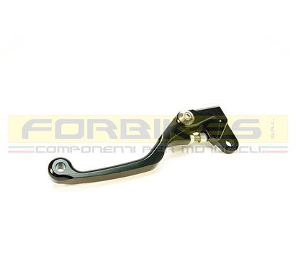 LEVA FRIZIONE OFF-ROAD ALLUMINIO MXLEVER RIBALTABILE, NERO (applicativo moto a parte)