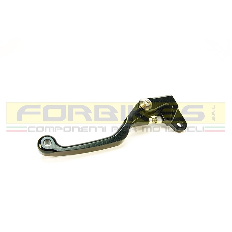 LEVA FRIZIONE OFF-ROAD ALLUMINIO MXLEVER RIBALTABILE, NERO (applicativo moto a parte)