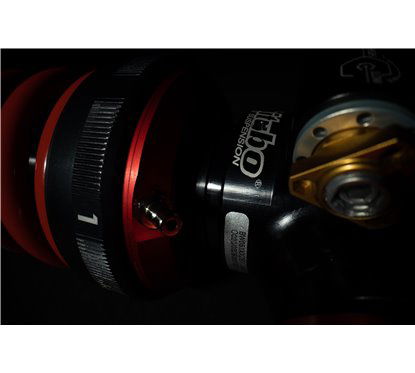 Rear monoshock absorber - red spring