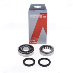 Crankshaft Rebuilding Kit: Bearing and Oil Seal Kit P400210444317 ATHENA