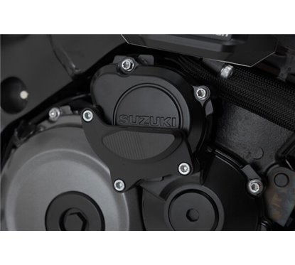 Protezione del coperchio del vano motore nero Suzuki GSX-S 1000 (21-). MSS.05.587.10100/B SW...